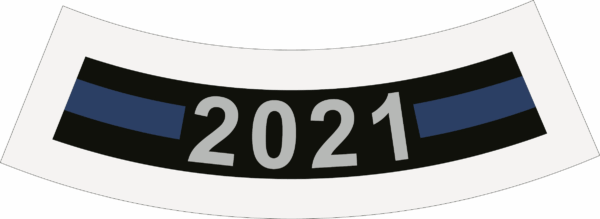 2021 Motorcycle Ride Patch Rocker