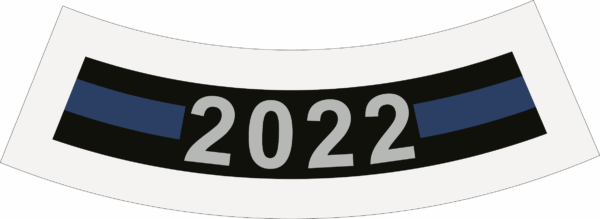 2022 Motorcycle Ride Patch Rocker