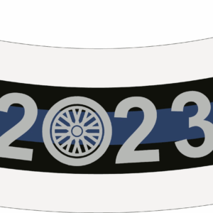 2023 Motorcycle Ride Patch Rocker