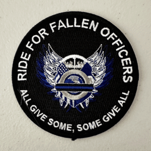 Ride for Fallen Officers Patch