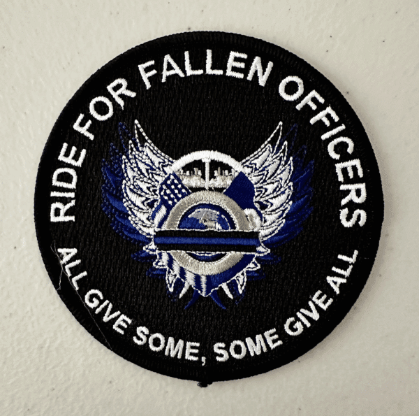Ride for Fallen Officers Patch