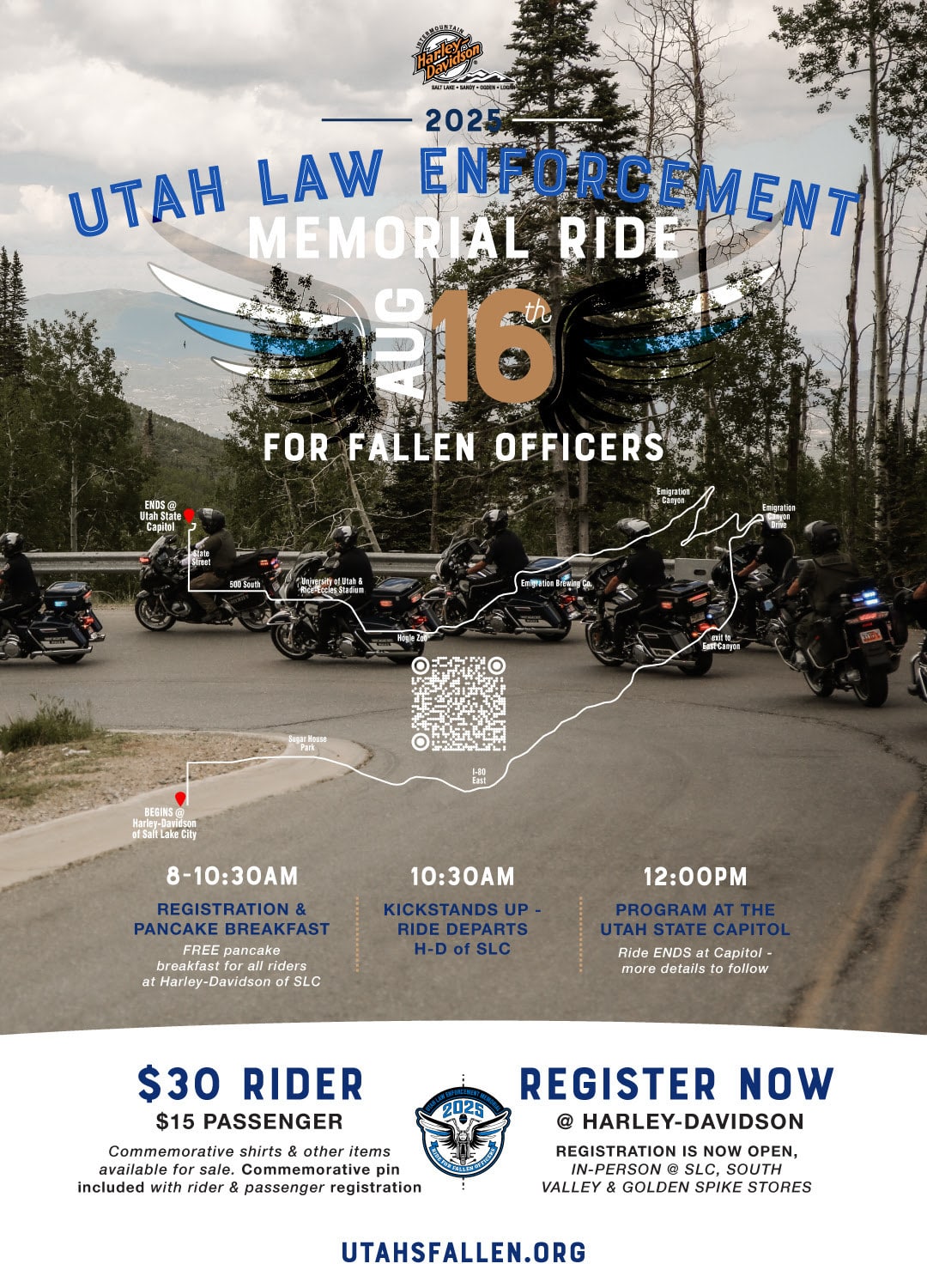 2025 Ride for the Fallen Poster