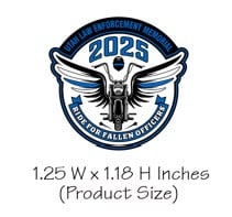 2025 Motorcycle Ride Pin
